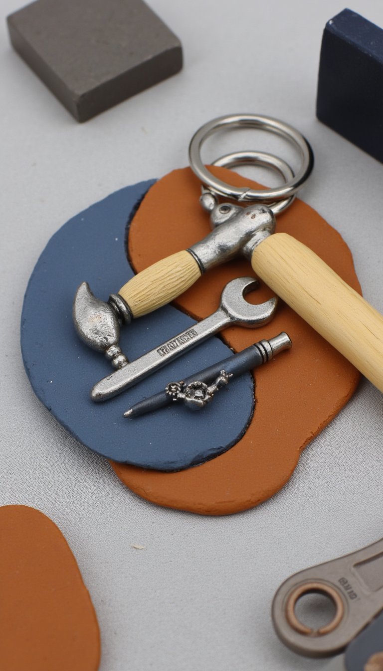 29. Miniature Toolkit Charms