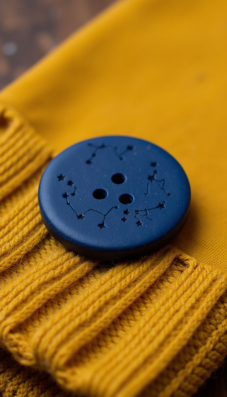13. Coraline's Star-Sweater Button