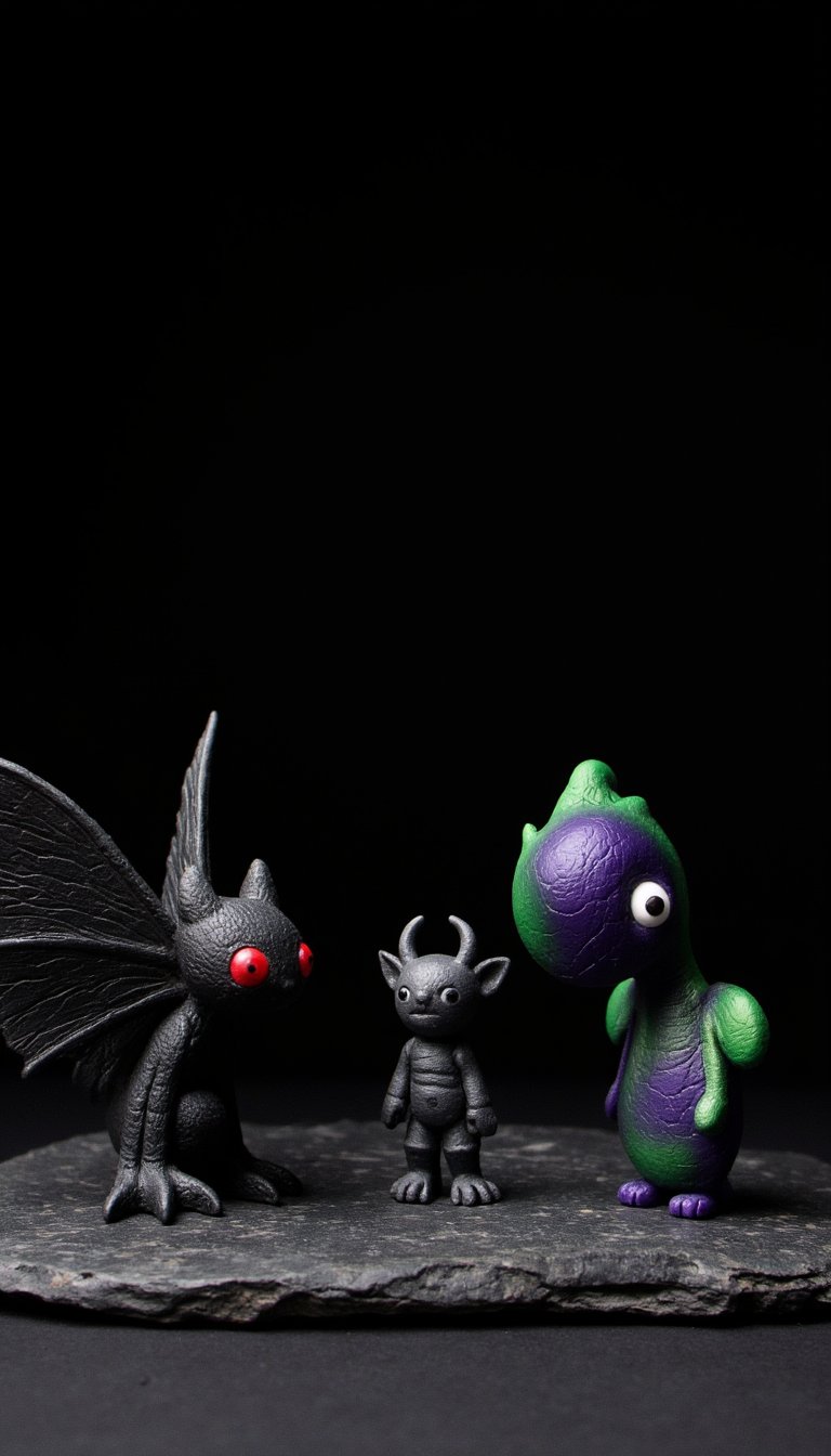 11. Cryptid Creature Figurines