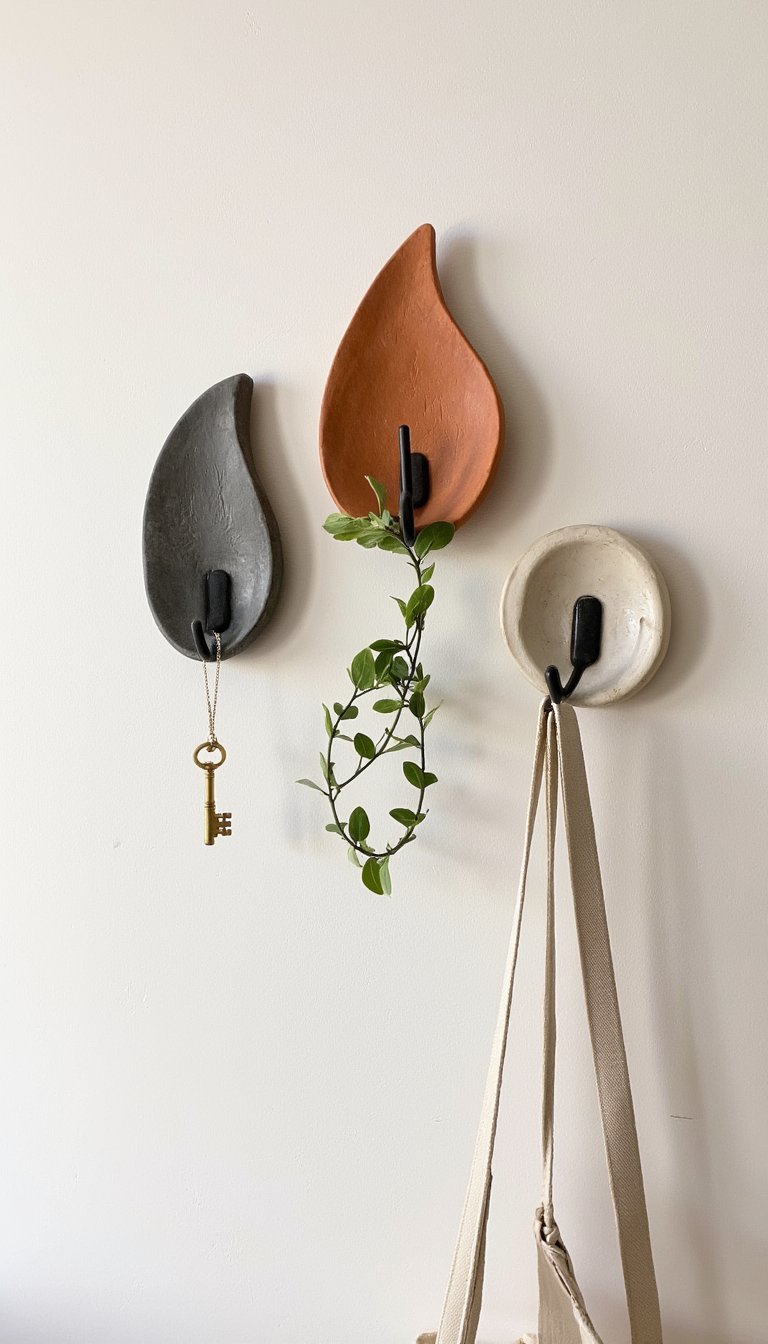 9. Abstract Wall Hooks