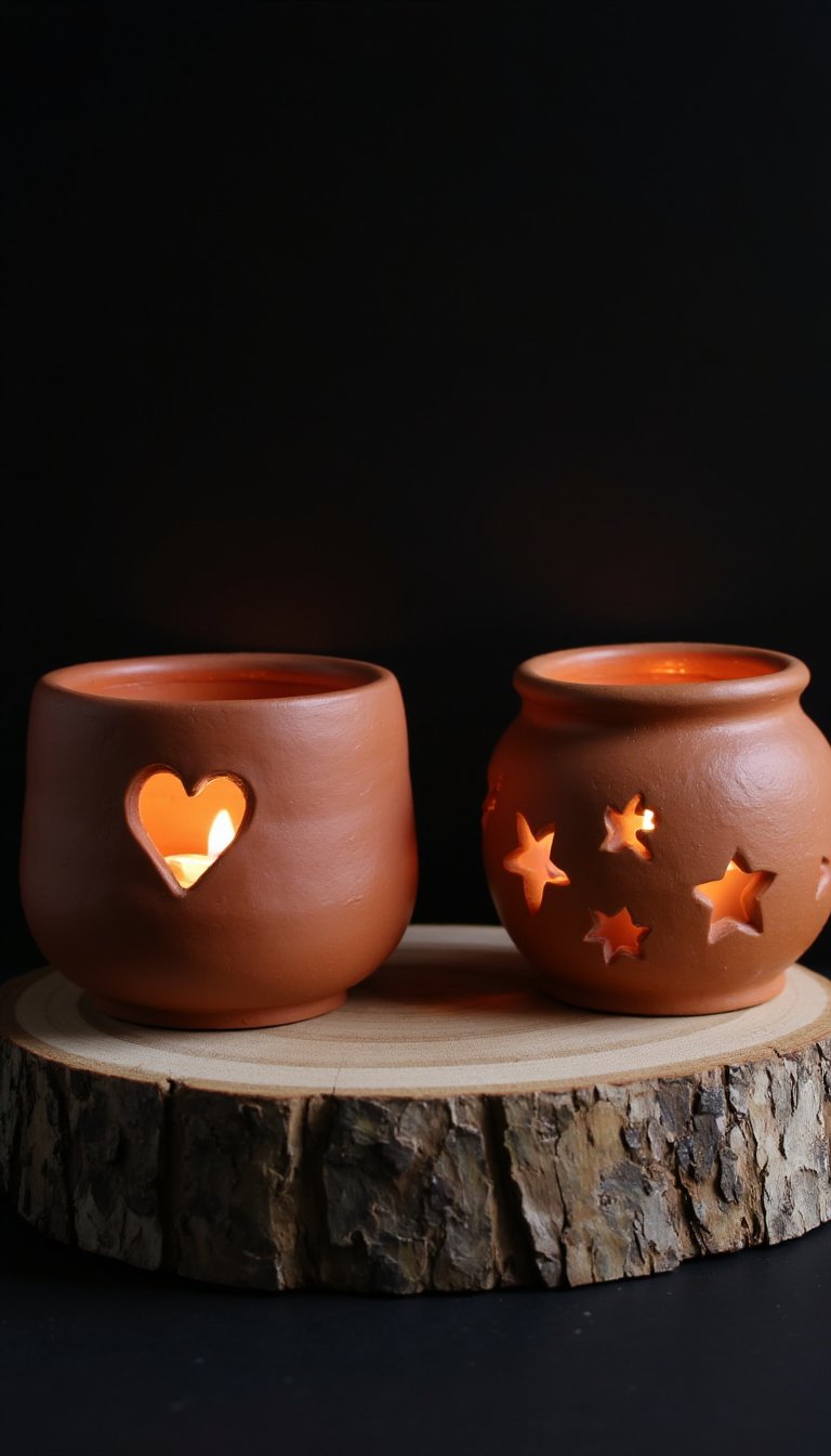 15. Tea Light Candle Holders