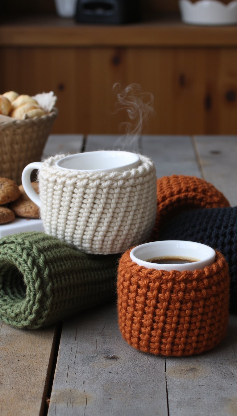 8. Coffee Cup Sleeves: A Cozy Commute Essential