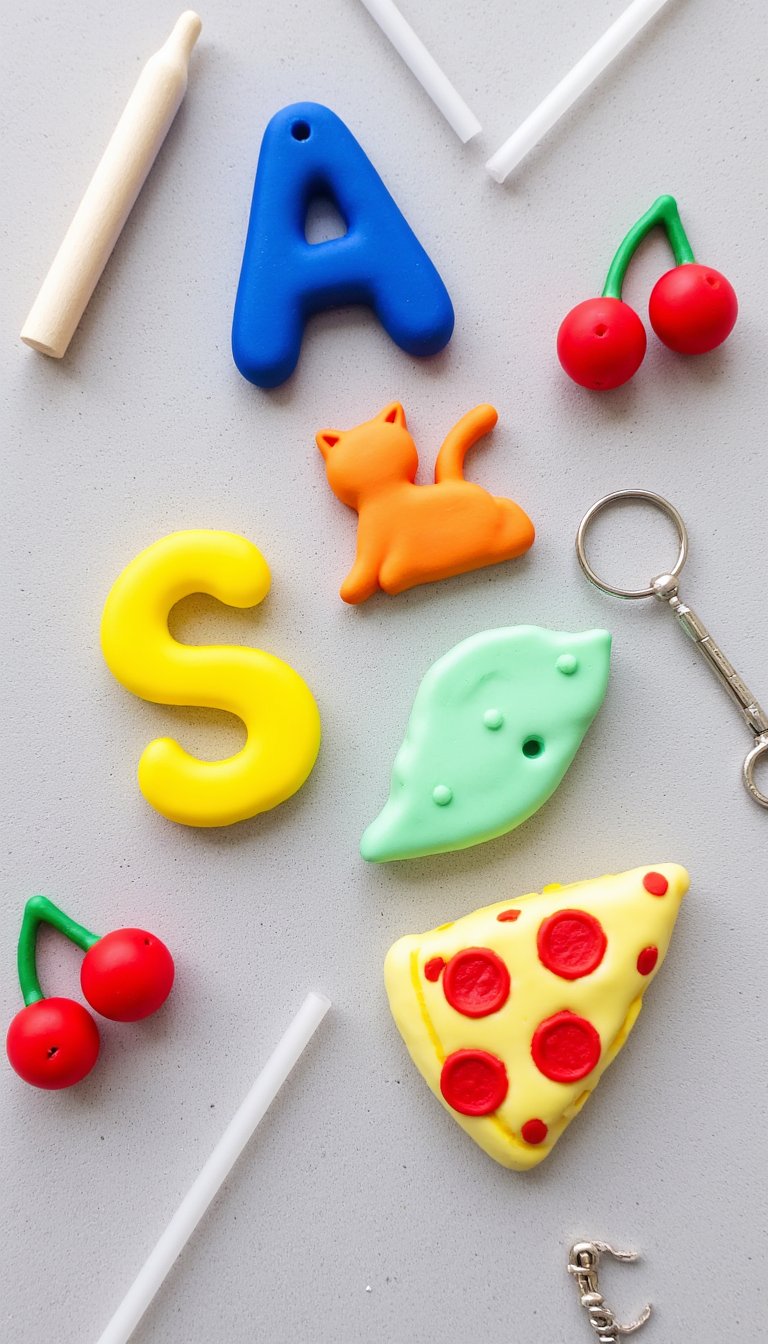 8. Personalized Keychain Charms