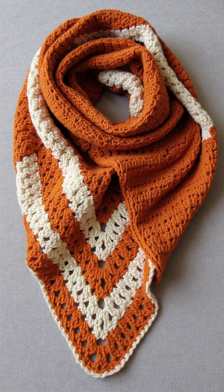 13. The C2C (Corner-to-Corner) Scarf