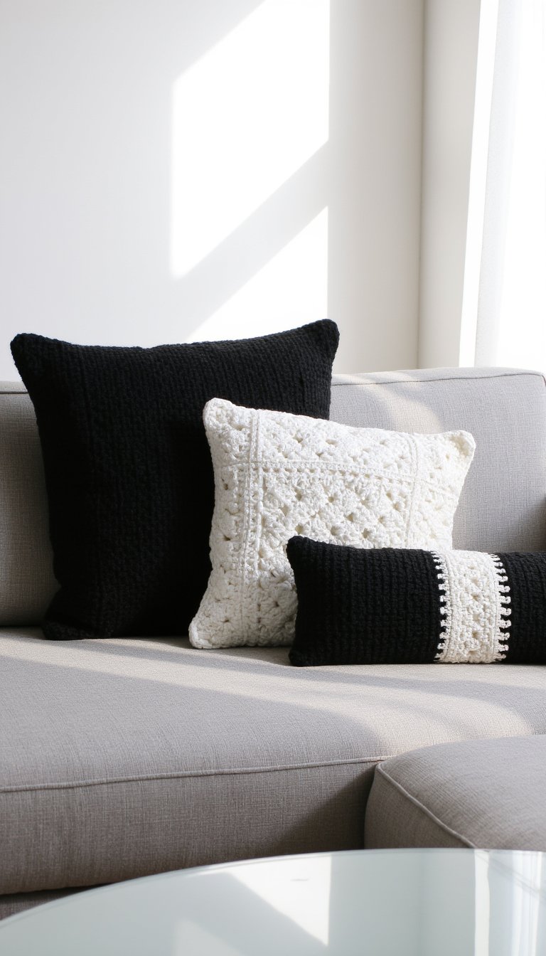 11. Minimalist Pillow Covers
