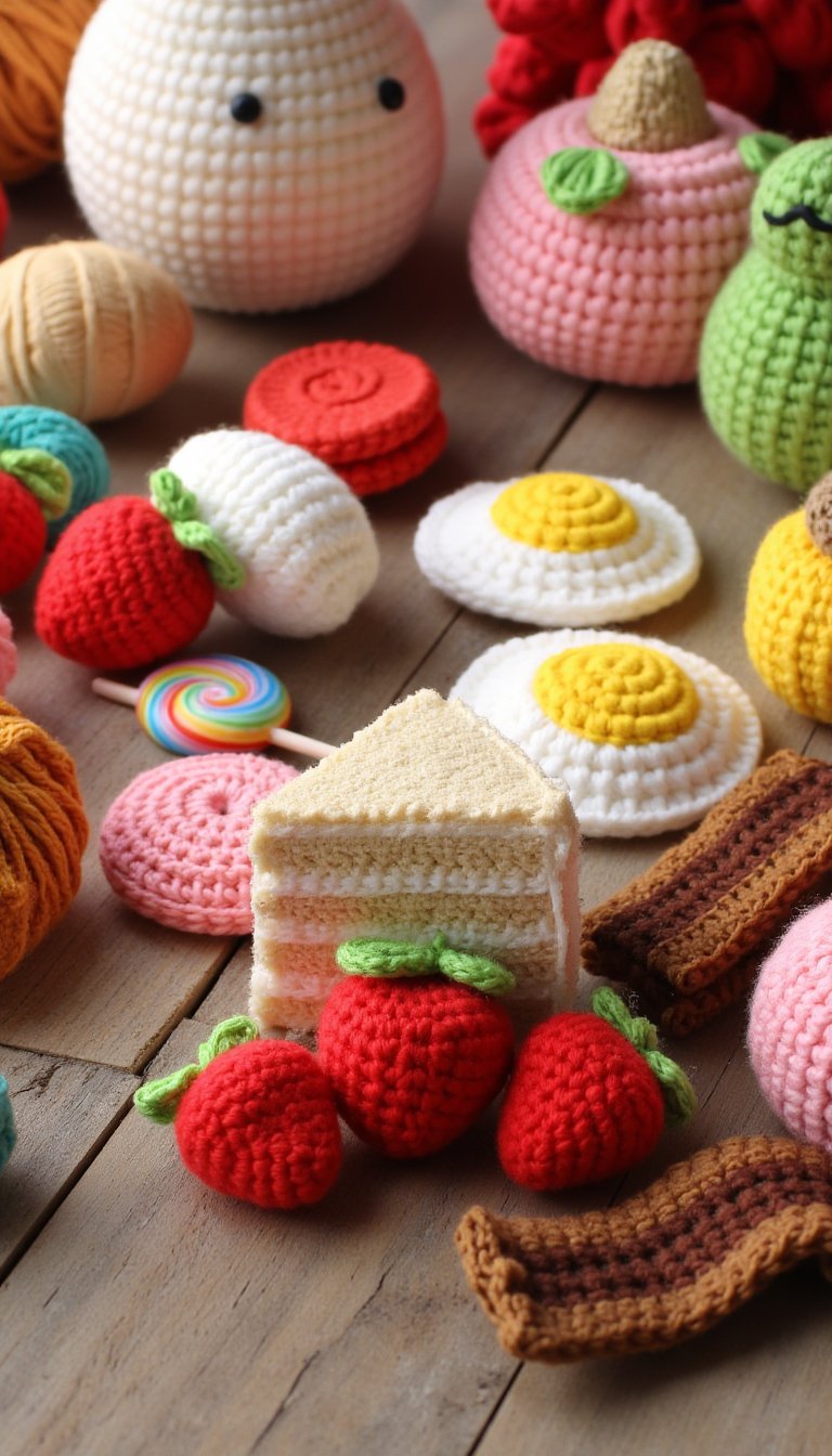3. Playful Amigurumi "Food" for Kids