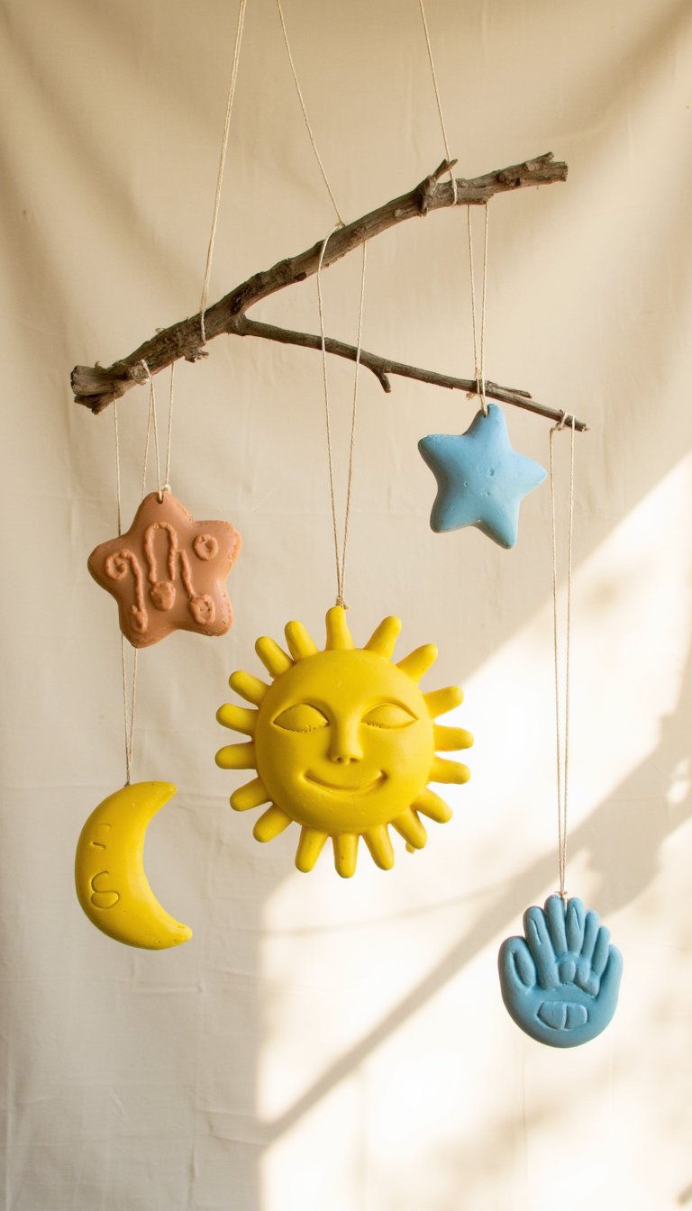 19. Clay Mobiles