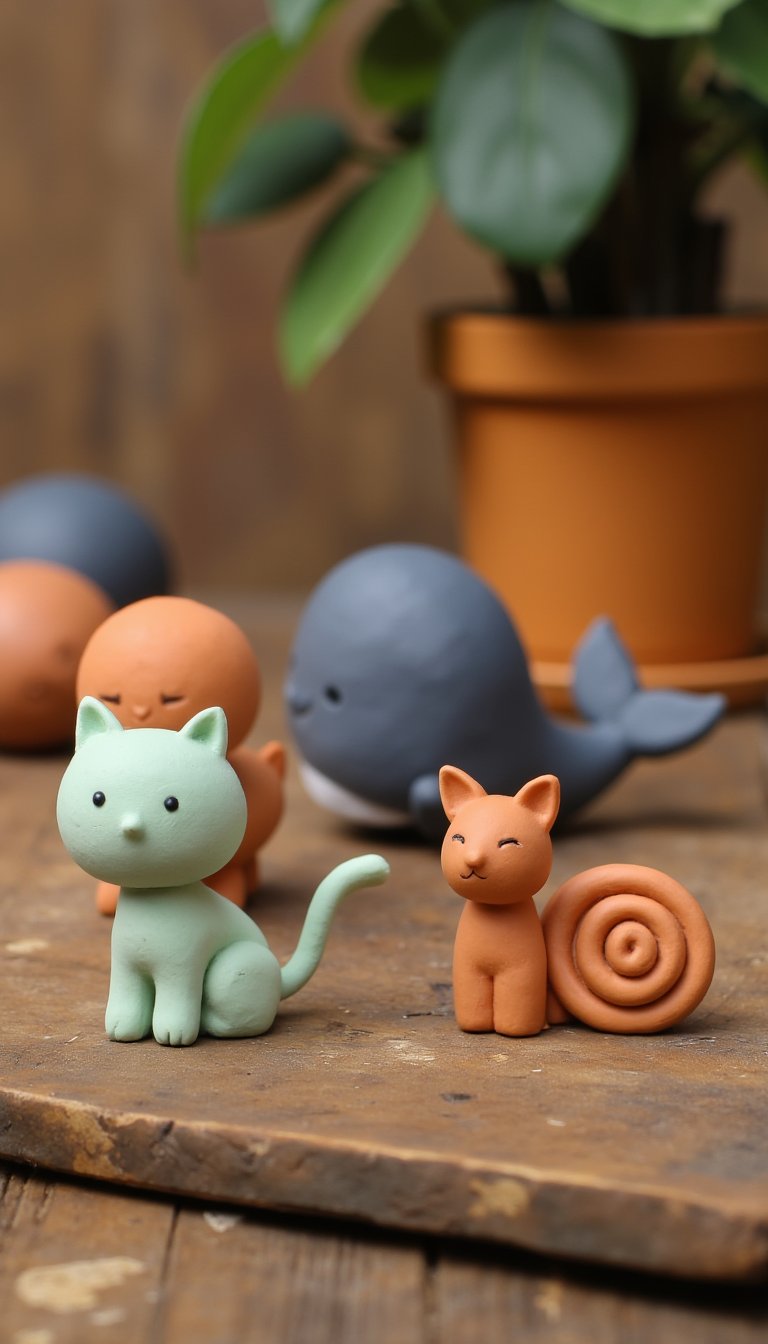 15. Miniature Animal Figurines
