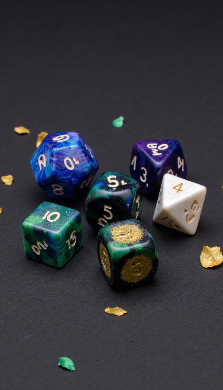 21. D&D Style Dice