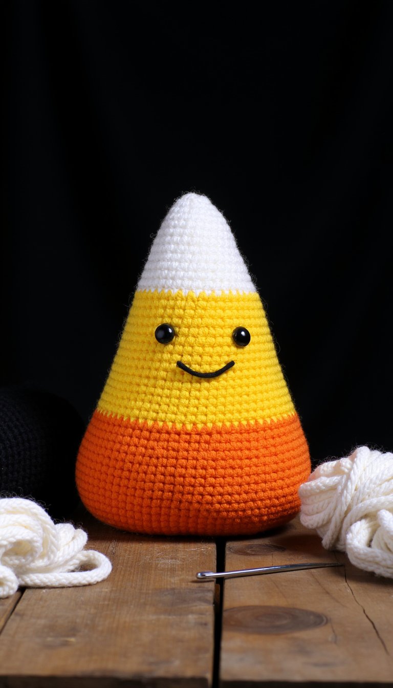 4. Amigurumi Candy Corn Person