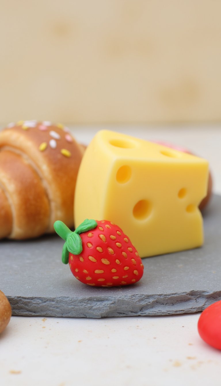 1. Whimsical Miniature Food Charms