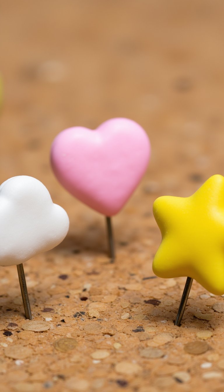 17. Decorative Push Pins