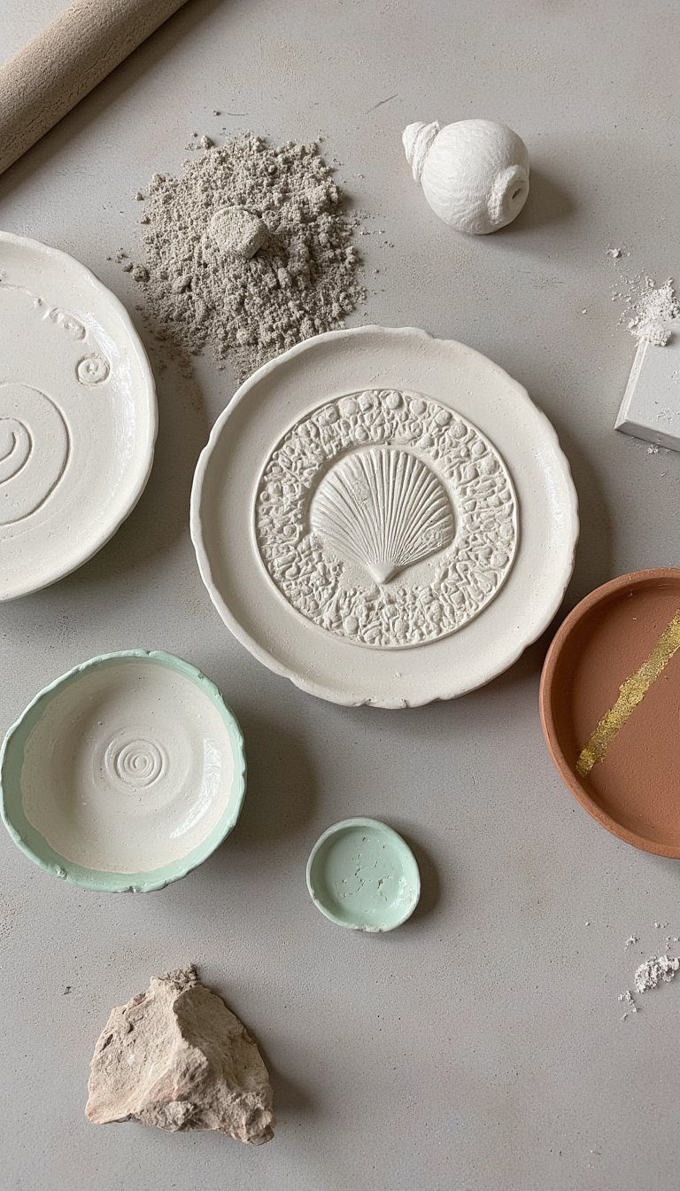 5. Textured & Tactile Trinket Dishes