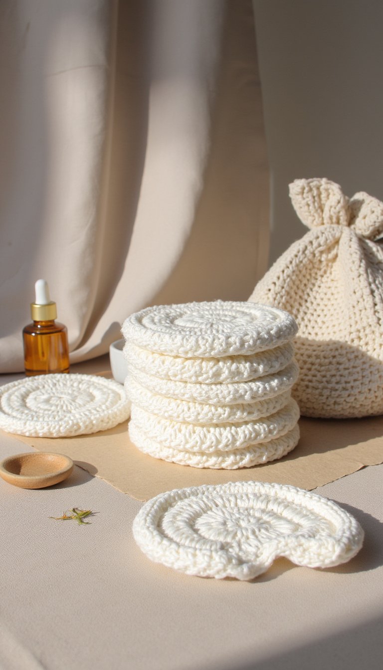 7. Reusable Cotton Face Rounds
