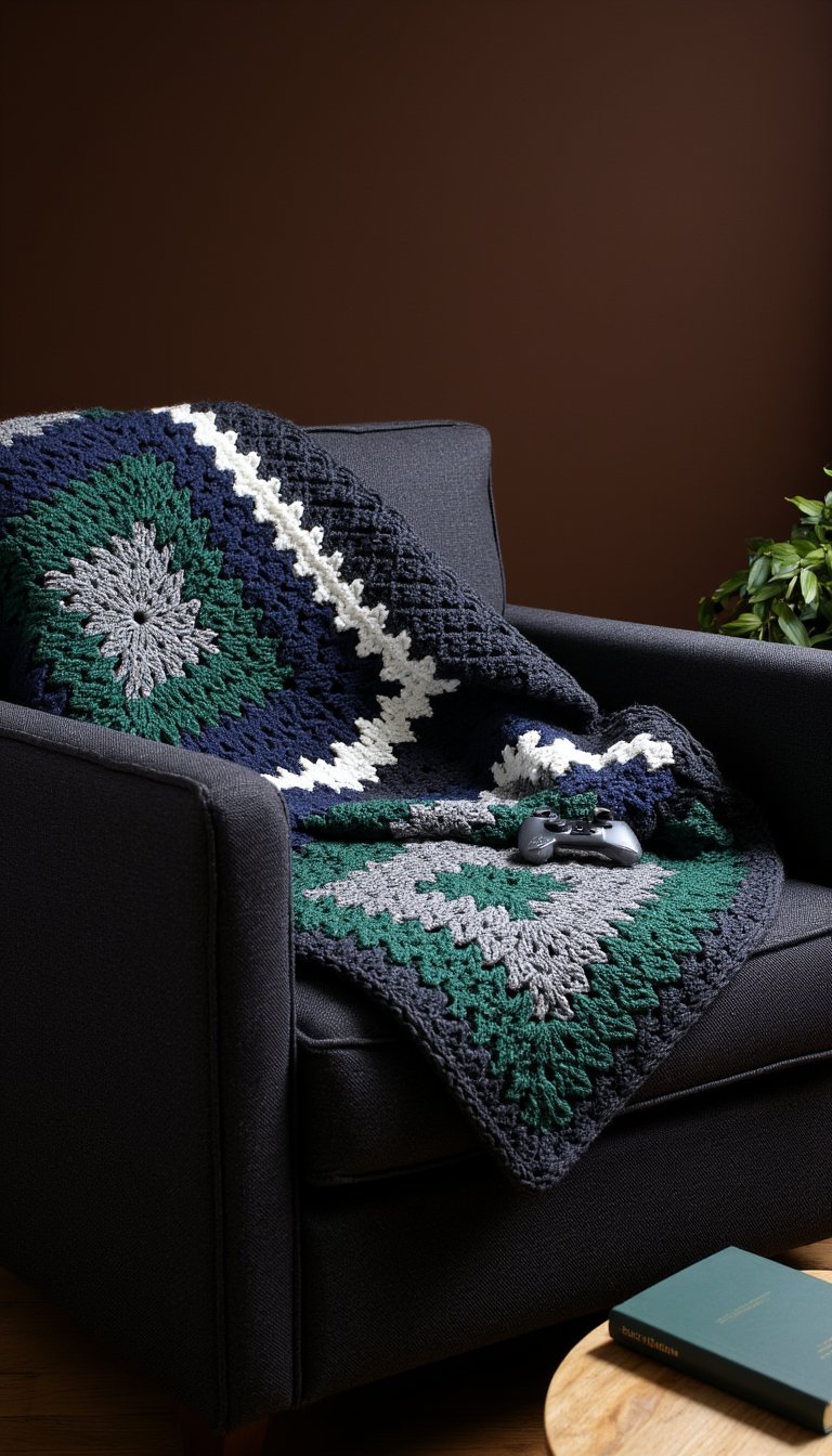 7. A Cozy Lapghan for Gaming or Movie Marathons