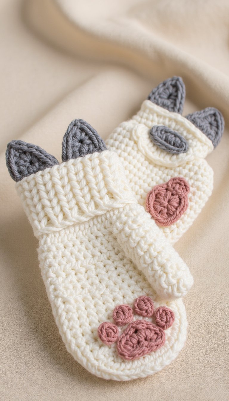9. Kitty Cat Mittens or Gloves