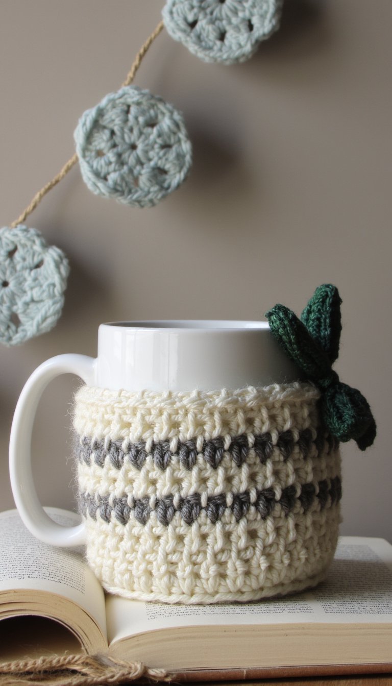 11. The Reading Nook Kit: Bookmark & Mug Cozy