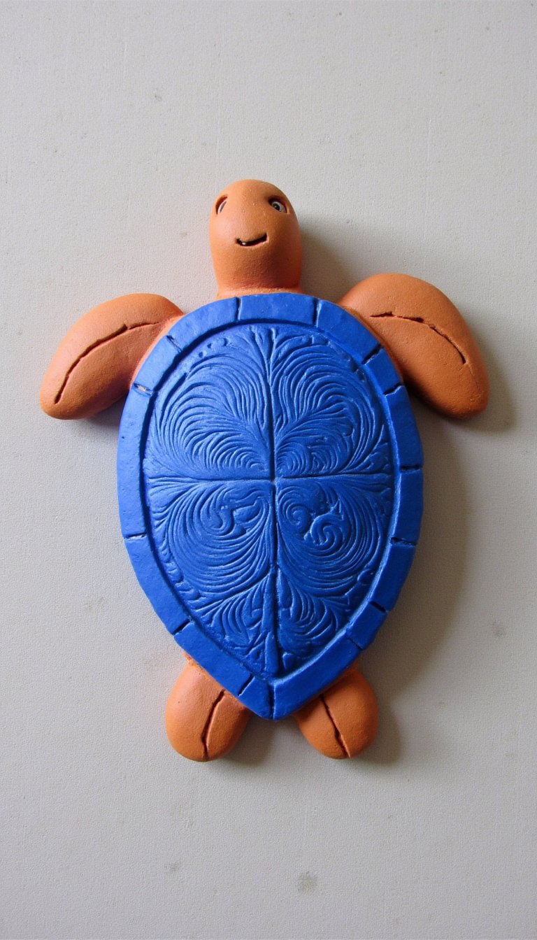 7. Turtle-Themed Wall Hanging