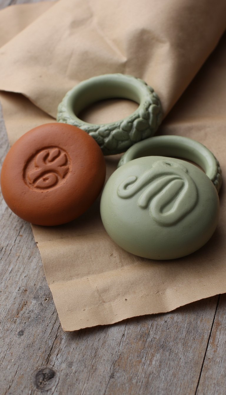 25. Monogrammed Napkin Rings