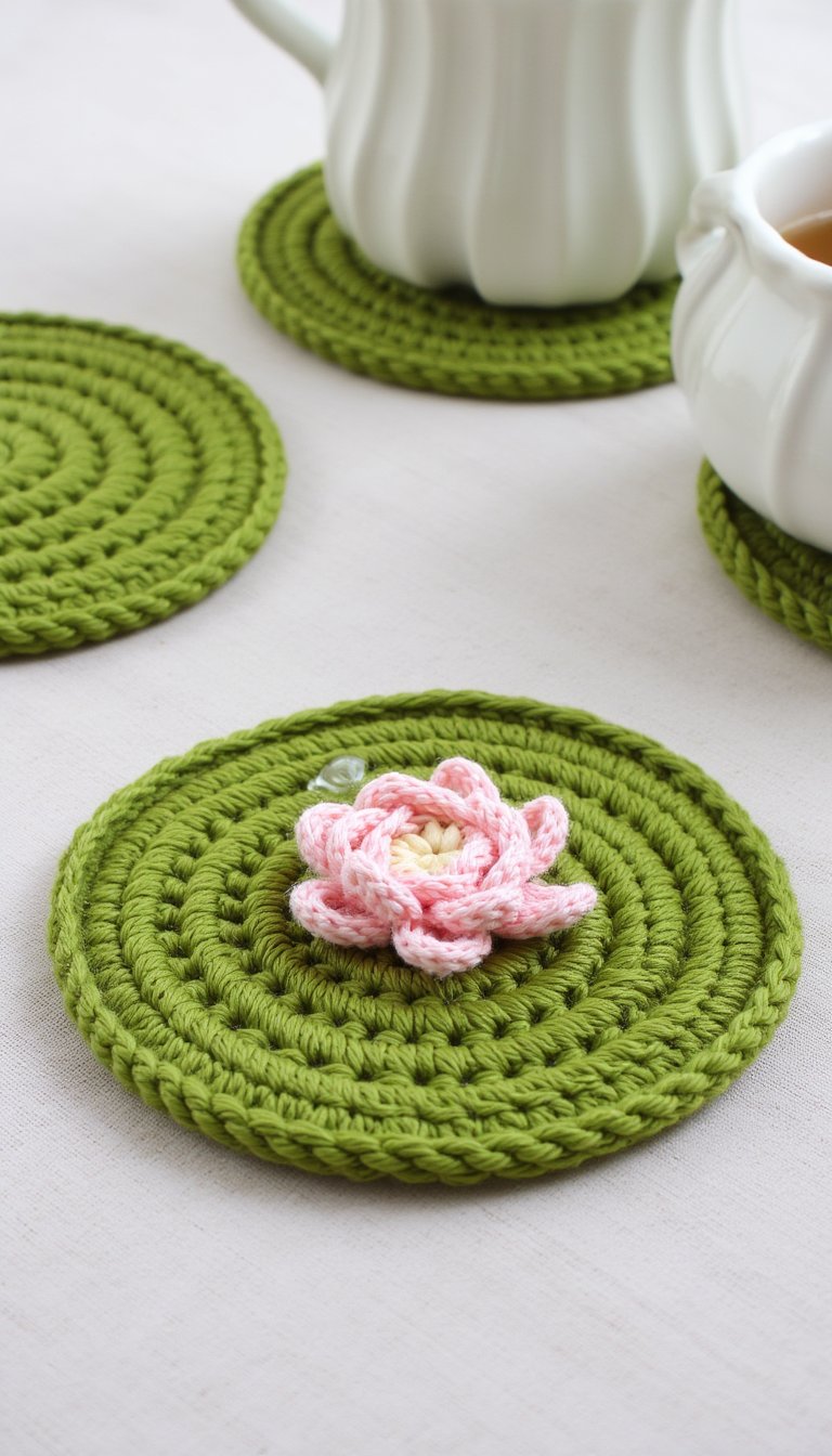 13. Lily Pond Coasters