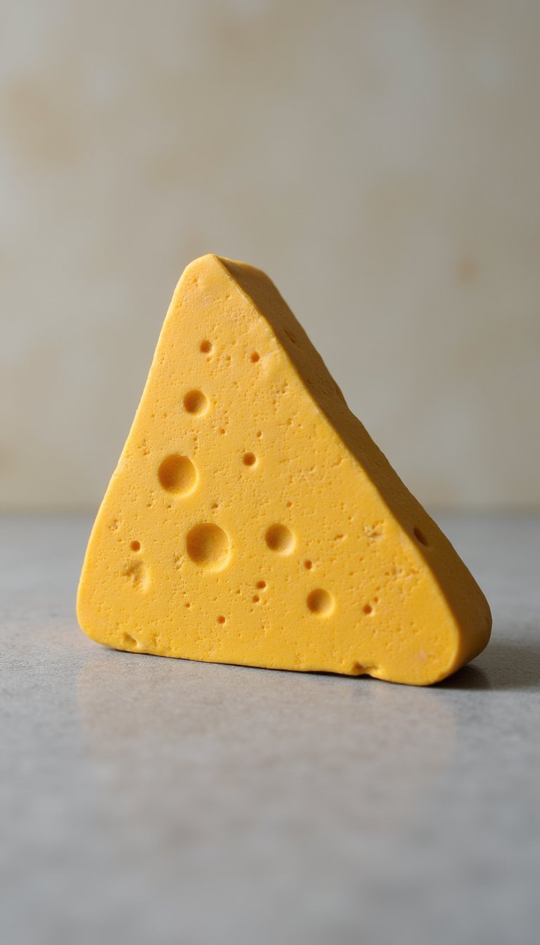 11. A Wedge of Detailed Cheese