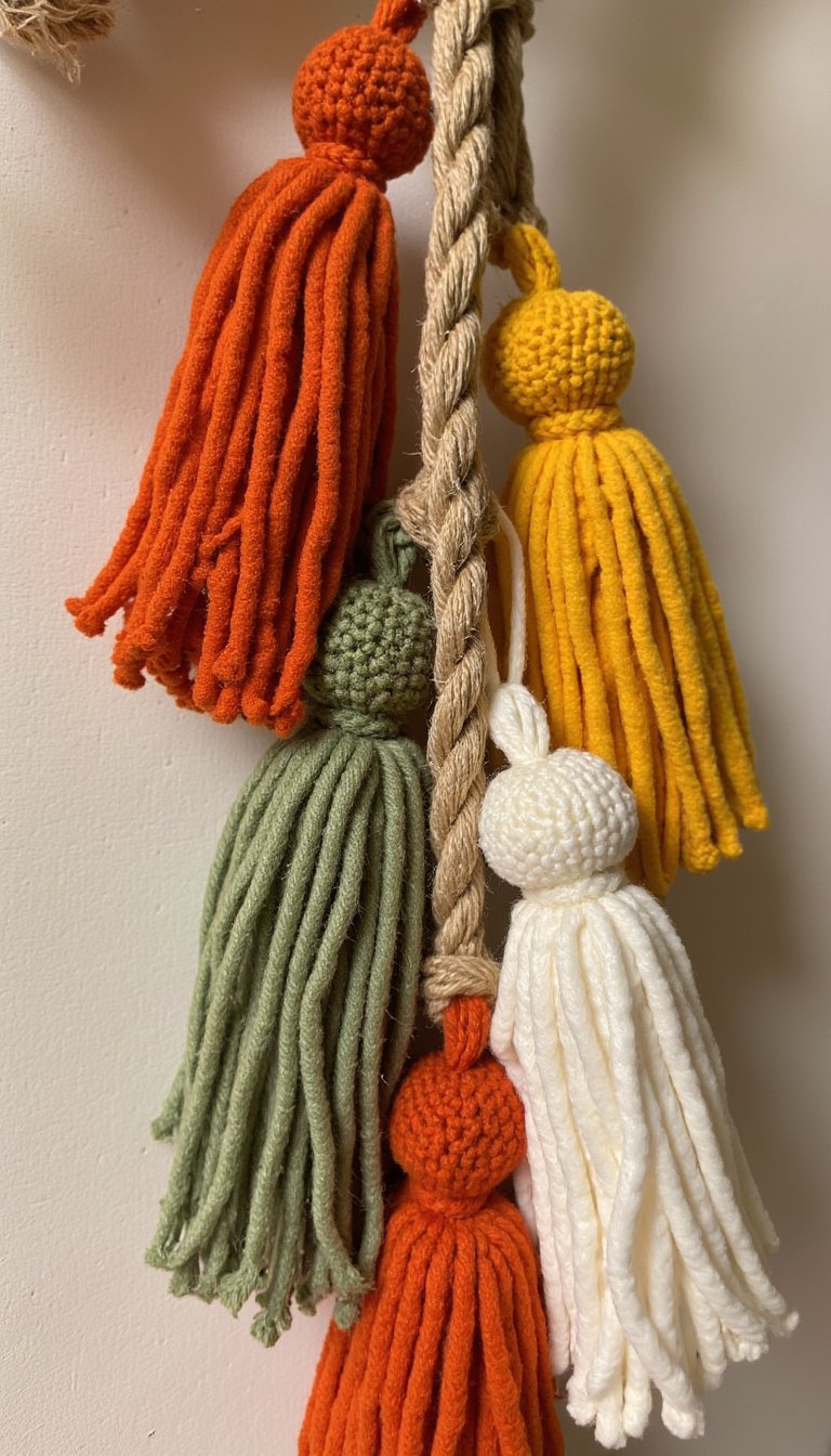 12. Boho Wall Hanging Tassels