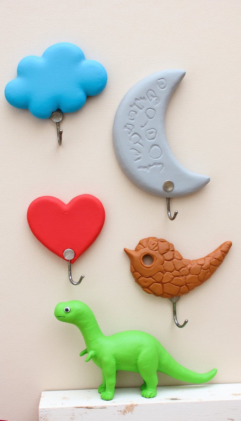 4. Custom Decorative Wall Hooks