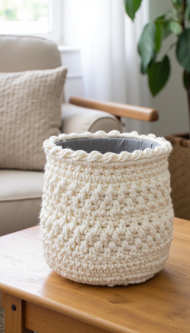 12. A Catch-All Storage Basket