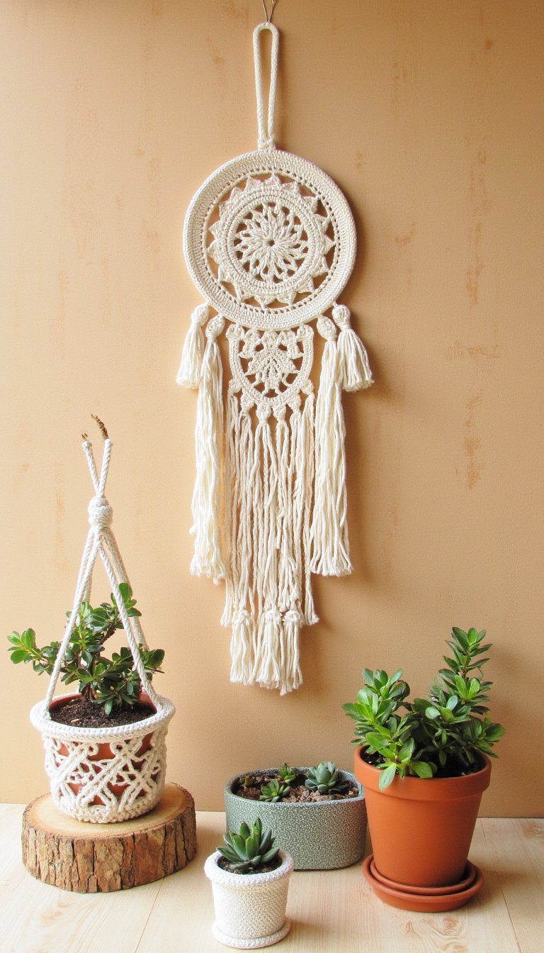8. Decorative Wall Hanging & Plant Hangers