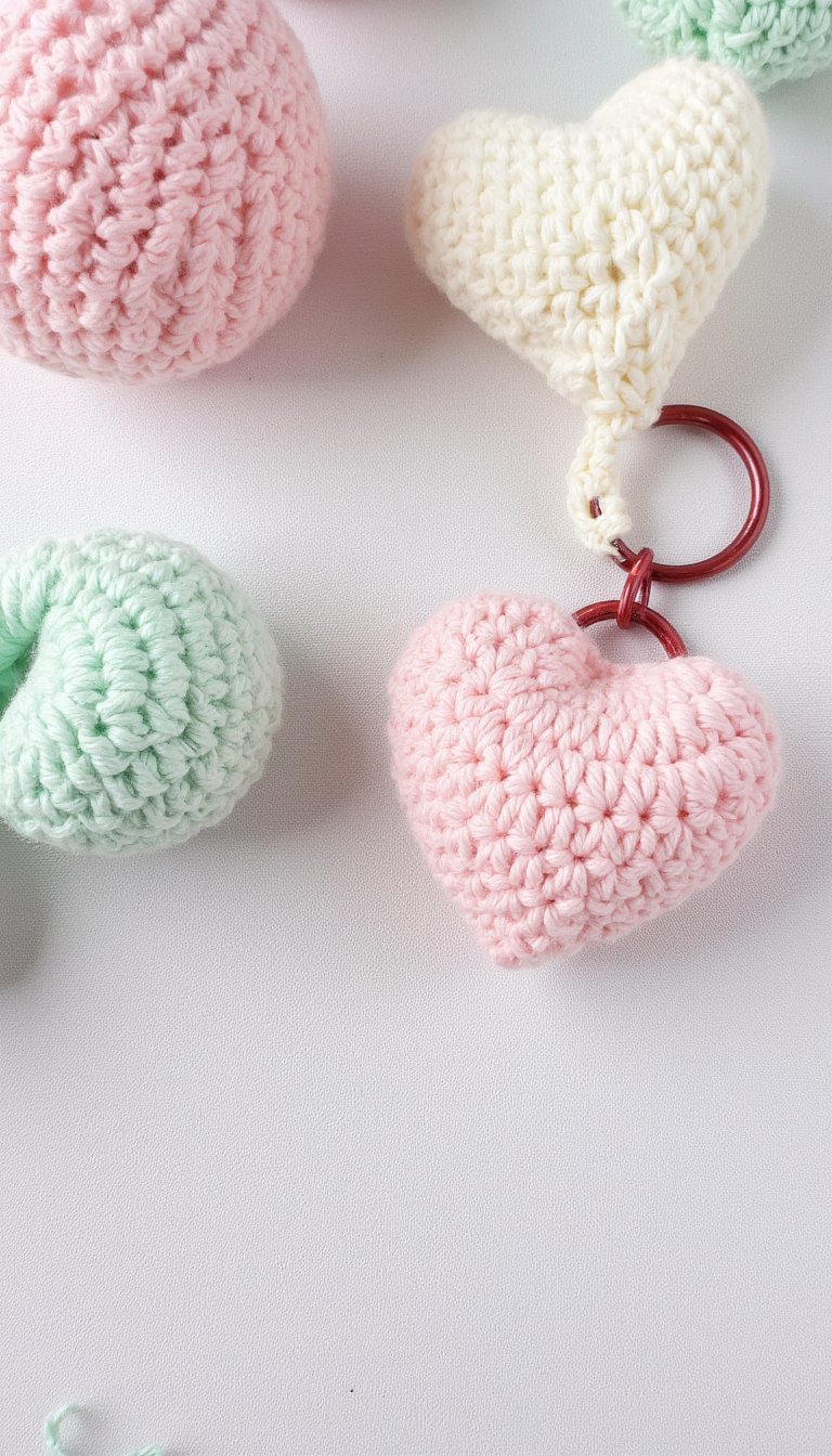 13. A Heart-Shaped Keychain or Garland