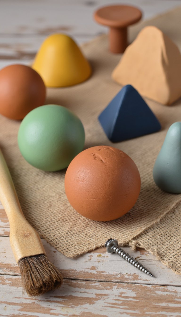 5. Custom Knob & Pull Makeover
