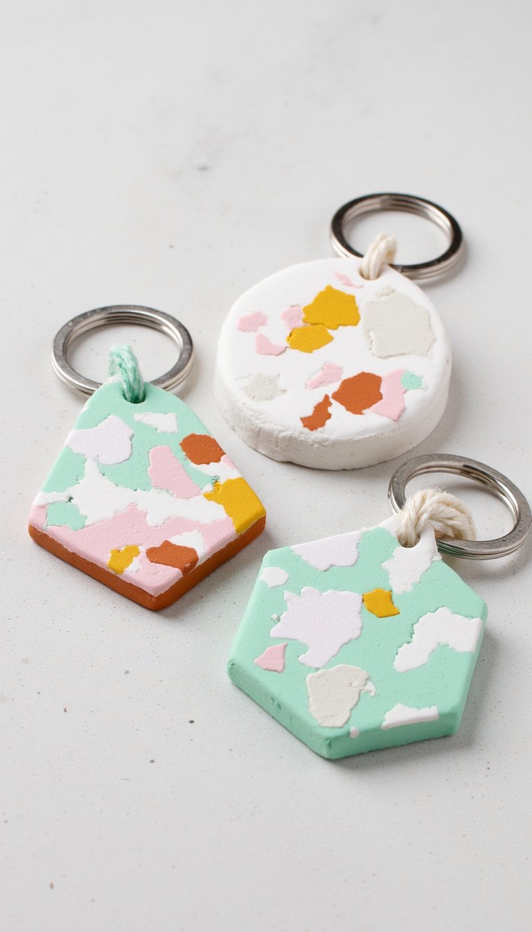 10. Geometric Terrazzo Pattern