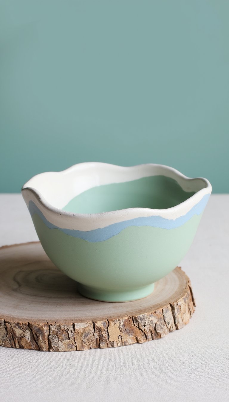4. Wavy Rimmed Bowl