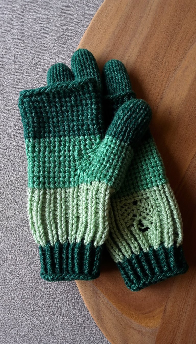 18. Fingerless Gloves (Wrist Warmers)