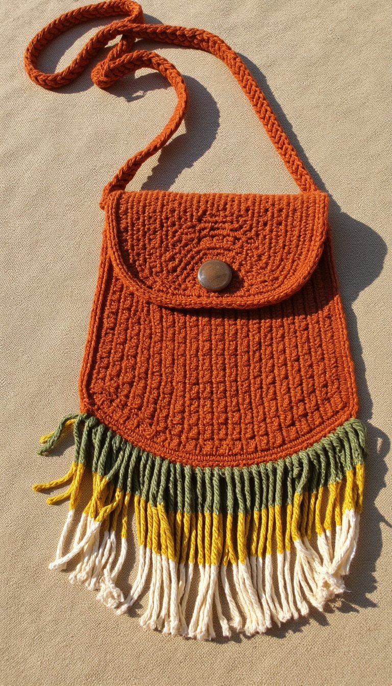 2. Boho-Chic Fringe Crossbody