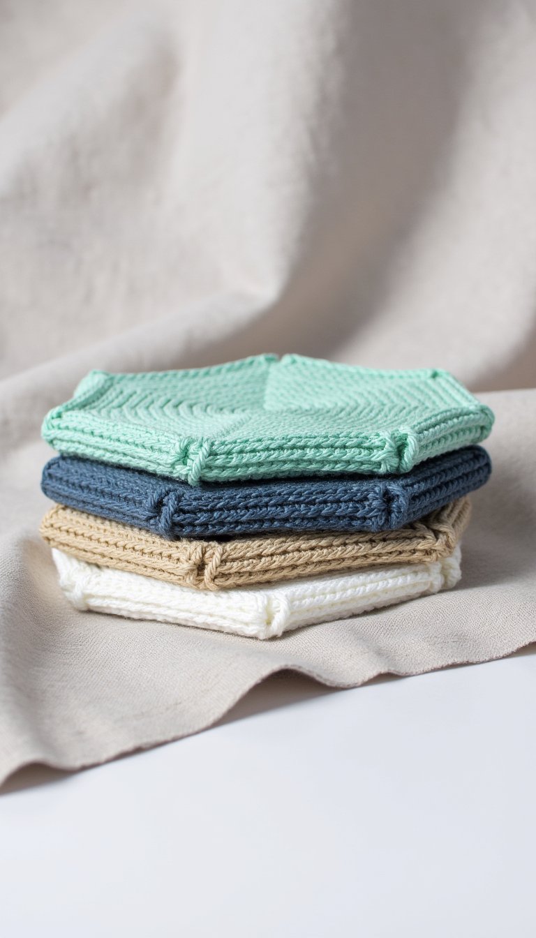 2. Modern, Geometric Coasters