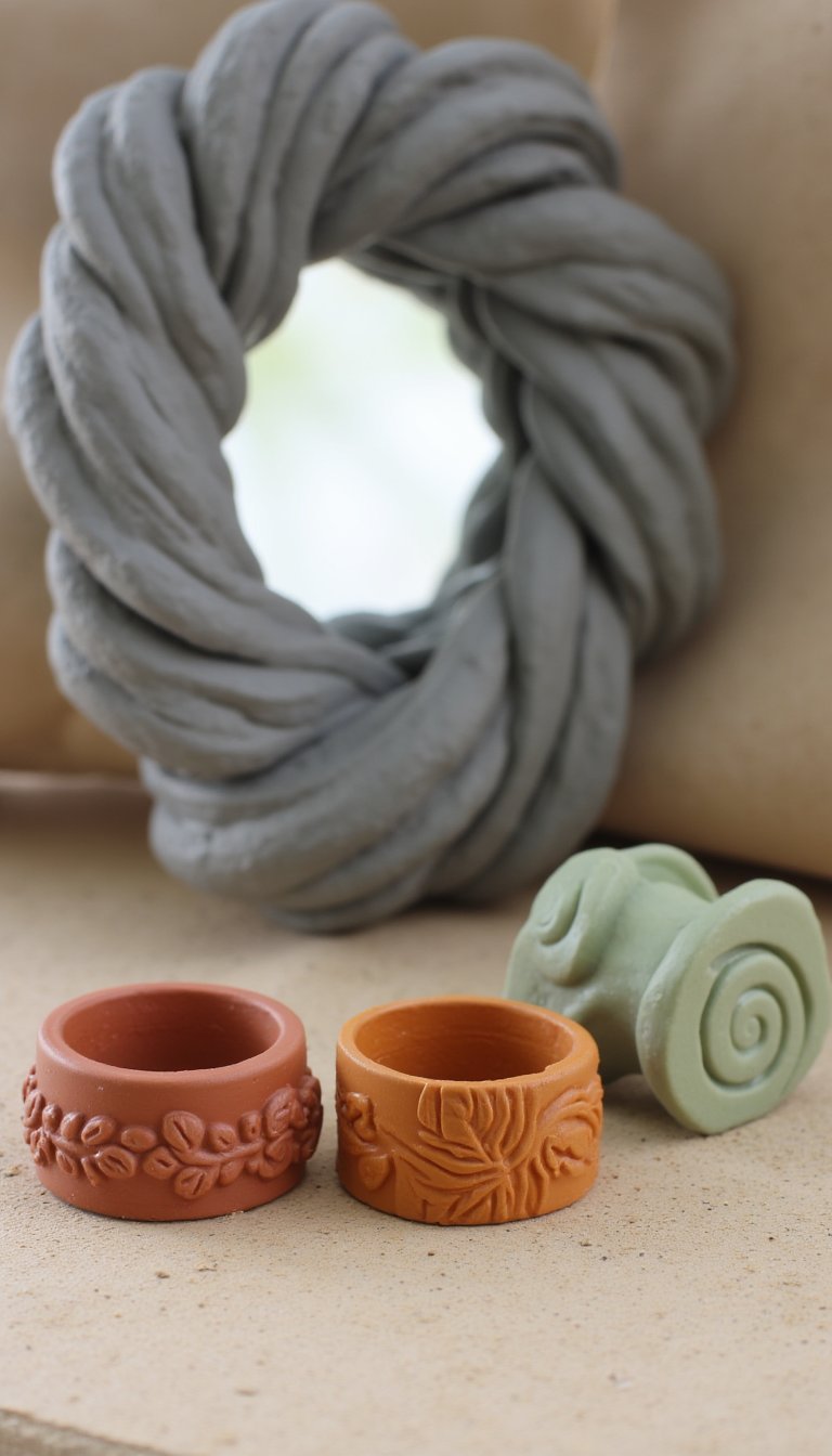 16. Stamped Napkin Rings