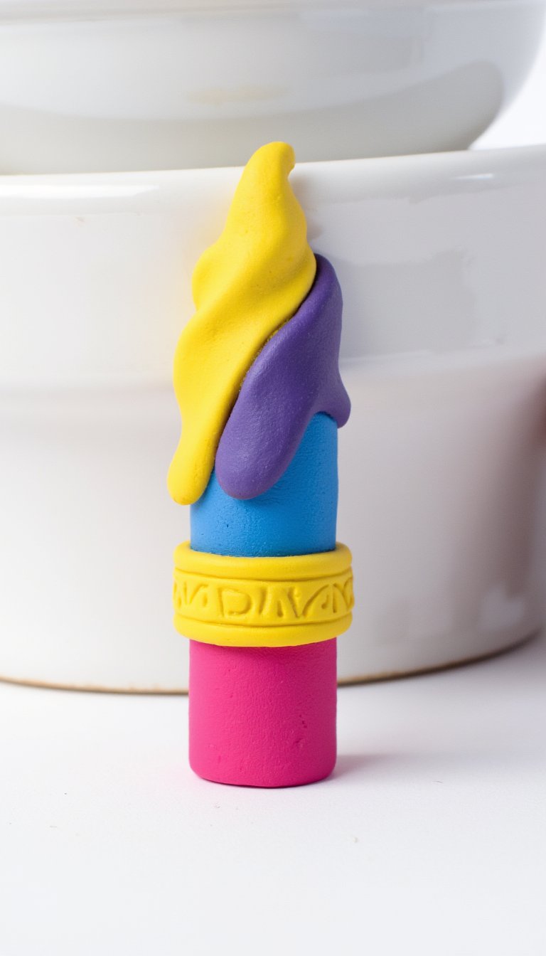 26. A “Melted” Crayon