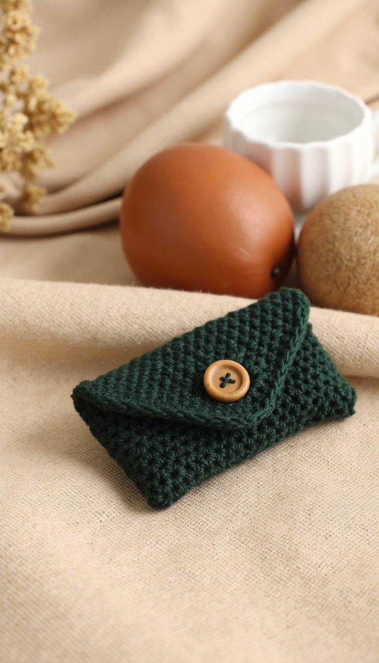 20. The Mini-Alpine Stitch Card Holder