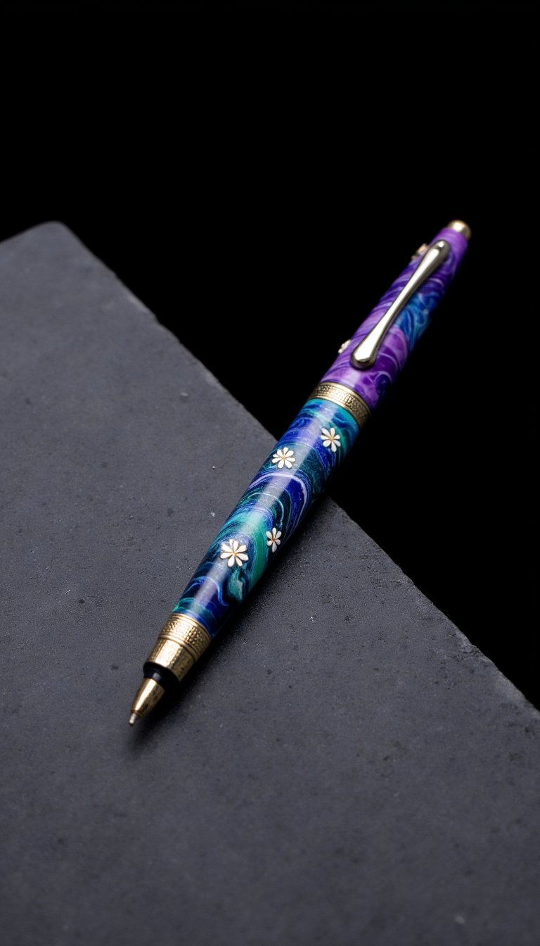 13. Clay-Covered Pen or Pencil