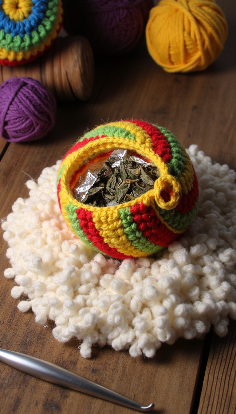 12. A Cat (or Dog) Toy Ball