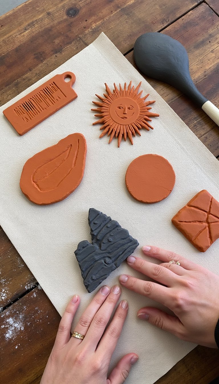 6. Clay Wall Art