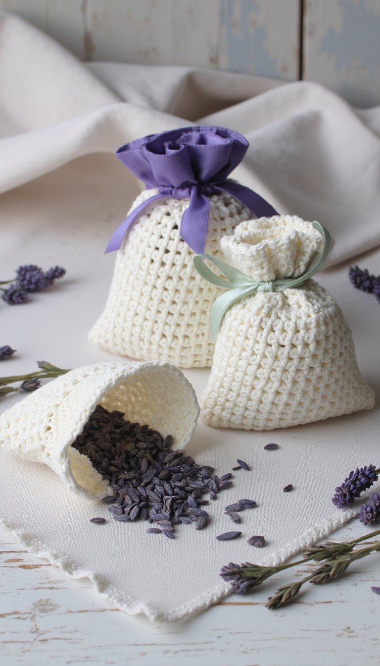 3. Lavender-Stuffed Sleep Sachets