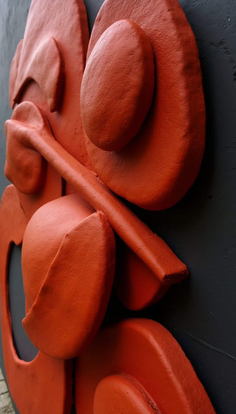 13. An Abstract Wall Sculpture