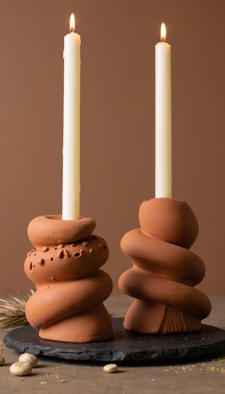 15. Modern Candle Holders