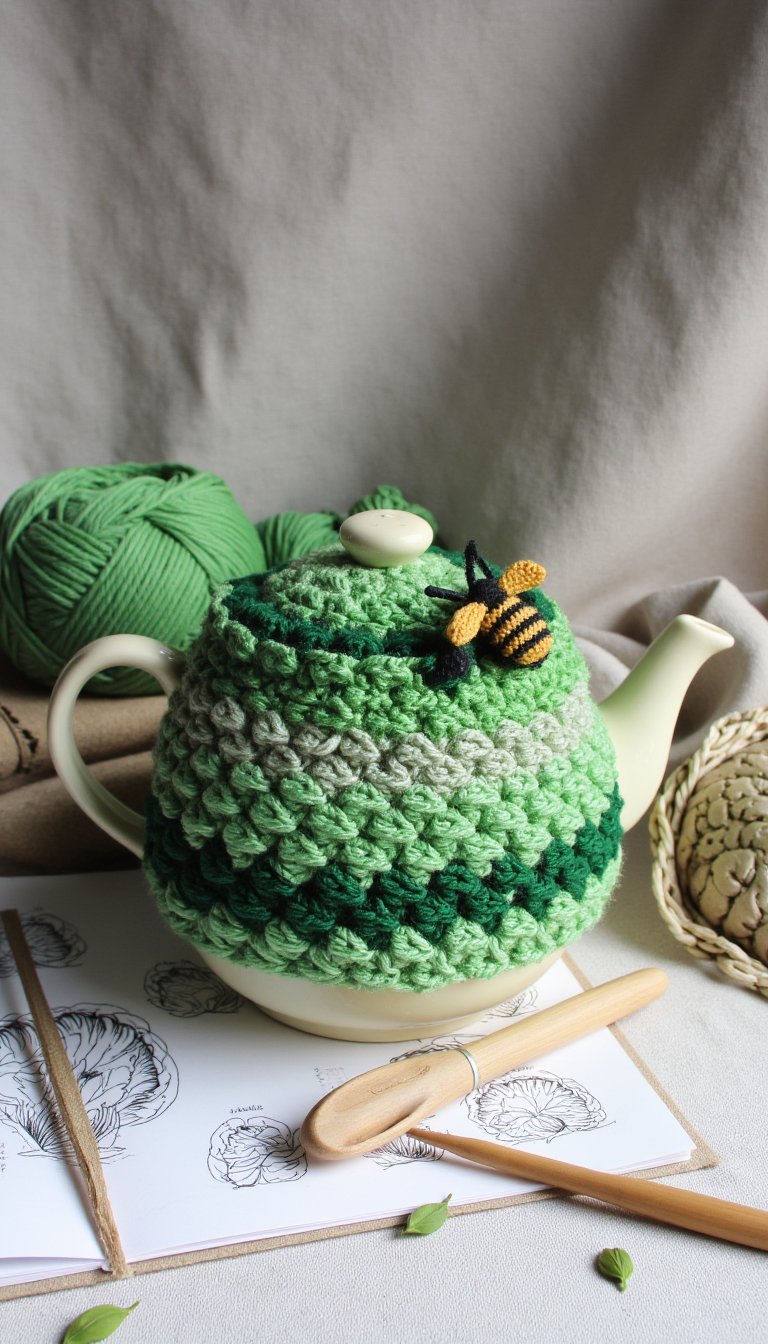 14. The Perfect Green Tea Cosy