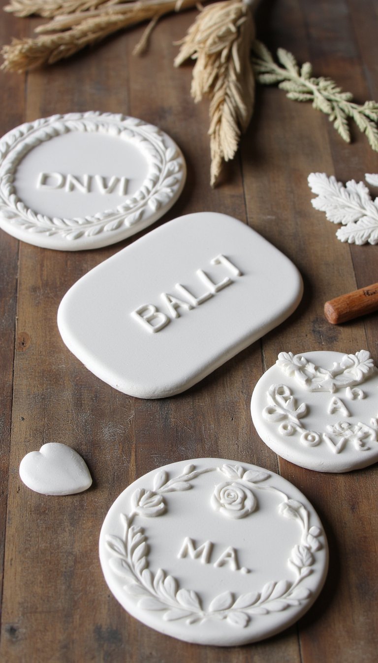 22. Personalized Name Plates