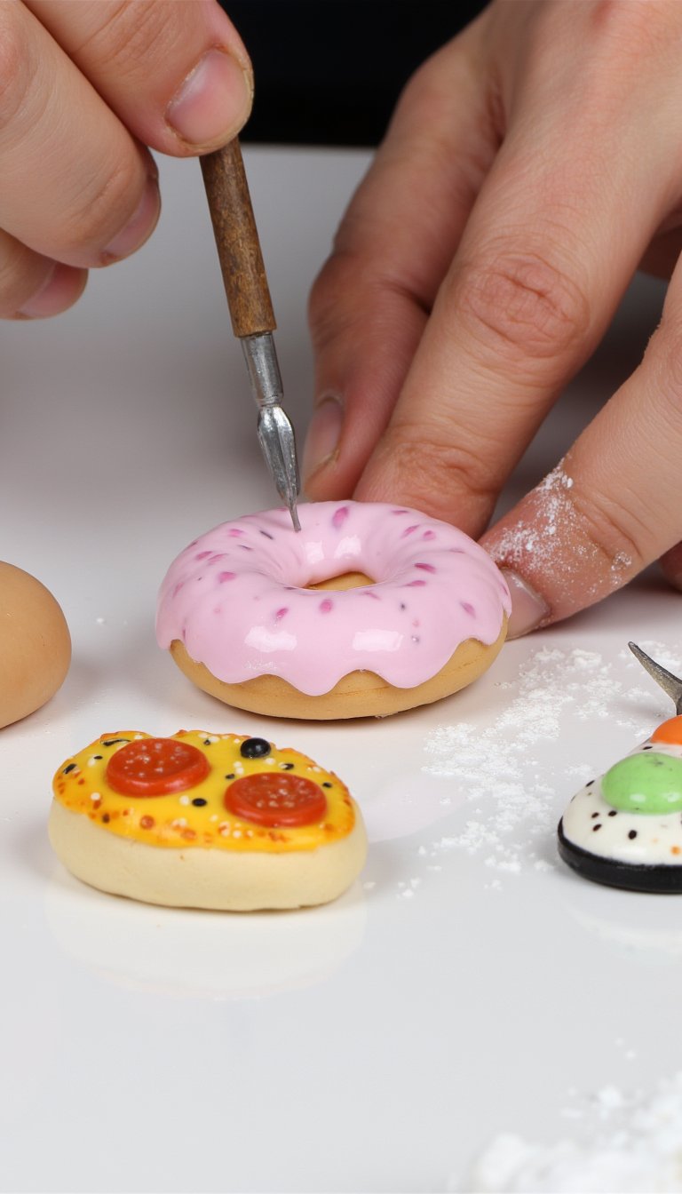 9. Miniature Food Charms