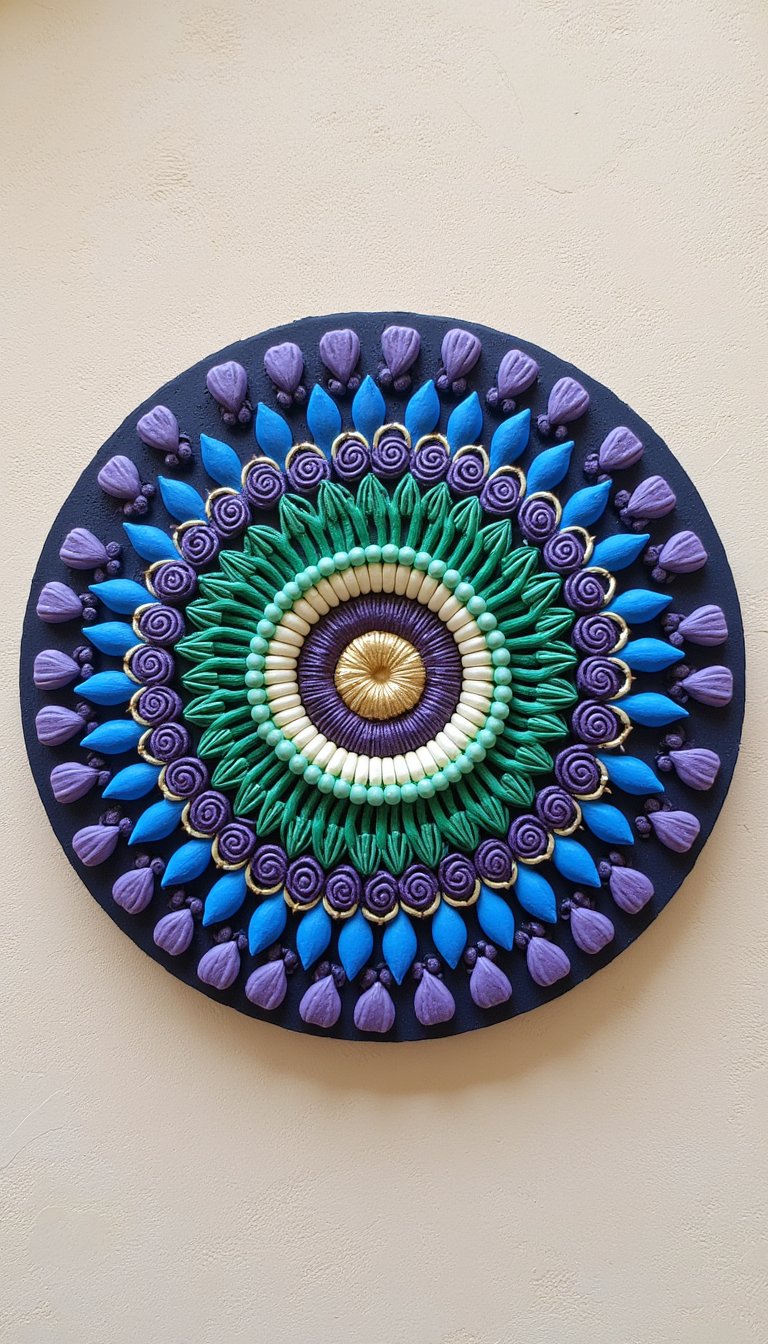 25. Intricate Mandala Wall Art