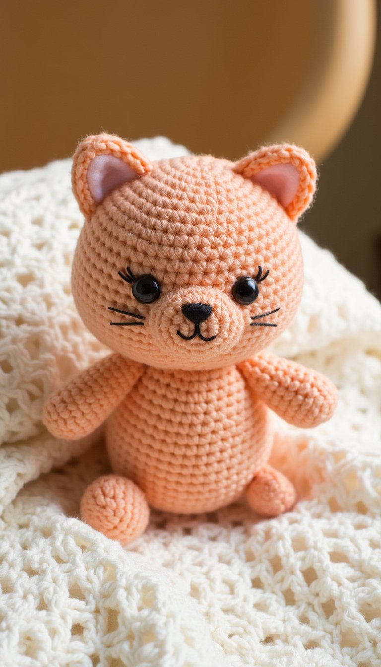 1. The Classic Amigurumi Cat Plushie
